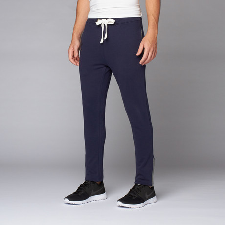 Contrast Tapered Jogger // Navy (S)