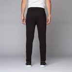 Contrast Tapered Jogger // Black (XL)