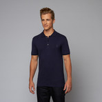 Fitted Polo // Navy (S)