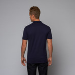 Fitted Polo // Navy (S)