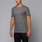 Chris Clare // Fitted Monochrome Tee // Grey (S)