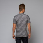 Chris Clare // Fitted Monochrome Tee // Grey (S)