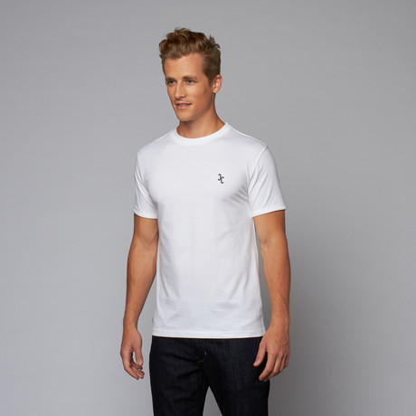 Plain Fitted Tee // White (S)