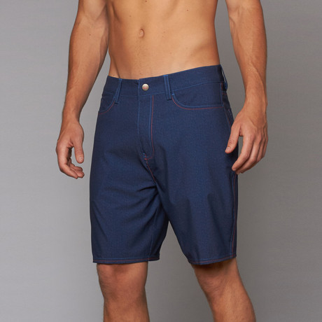 Roosevelt 8" Boardshort // Denim Blue (28)