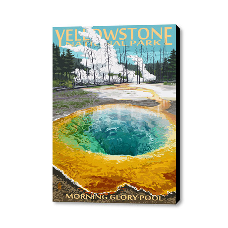 Yellowstone National Park // Morning Glory Pool
