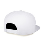 Crown Snapback // White