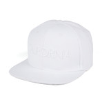 Crown Snapback // White