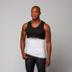 X Marks Tank // Black + White (S)