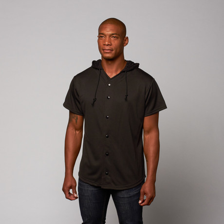 California Crown // AU Baseball Jersey // Black (S)