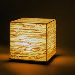 Wooden DICE // RGB // Birch Wood (White)