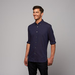 Oxford Button Down Shirt // Night Shadow (M)