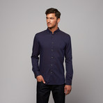 Oxford Button Down Shirt // Night Shadow (M)