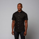Simple Short Sleeve Shirt // Black (M)