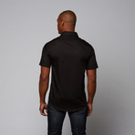 Simple Short Sleeve Shirt // Black (M)
