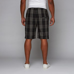 Porter Short // Grey Plaid (XL)