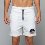 Los Angeles Board Shorts // White (3XL)