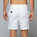 Los Angeles Board Shorts // White (3XL)