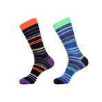 Single Striped Socks // Pack of 2