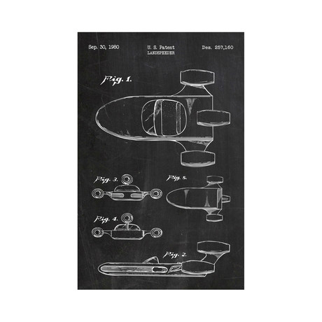 Star Wars Vehicles // Landspeeder (Chalkboard)