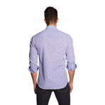 Jared Lang // THOMAS Button-Up Shirt // Blue Sunburst (L)