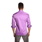 THOMAS Button Up Shirt // Lilac (L)