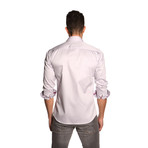 THOMAS Button Up Shirt // Light Grey (M)