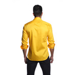 THOMAS Button Up Shirt // Golden Yellow (XL)