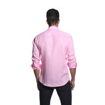 THOMAS Button Up Shirt // Light Pink (S)