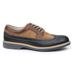 Pearson Lace Up // Navy + Tan + Cognac (US: 7)