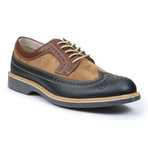 Pearson Lace Up // Navy + Tan + Cognac (US: 7)
