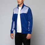 Slim Fit Interlock Jacket // Royal (L)