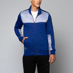 Slim Fit Interlock Jacket // Royal (L)