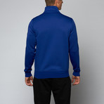 Slim Fit Interlock Jacket // Royal (L)