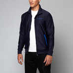 Slim Fit Full Zip Jacket // Marine (S)