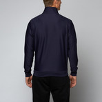 Slim Fit Full Zip Jacket // Marine (S)