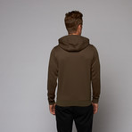 Slim Fit Hoodie // Military Green (M)