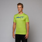 Slim Fit Tee // Lime Green (L)