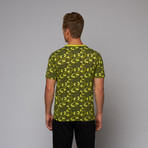 Camo T-Shirt // Lime (S)