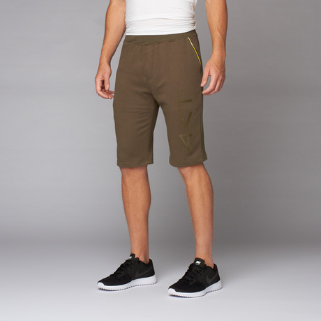 Light French Terry Short // Military Green (S)