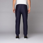 Slim Fit Brushed Pant // Blue Marine (XL)