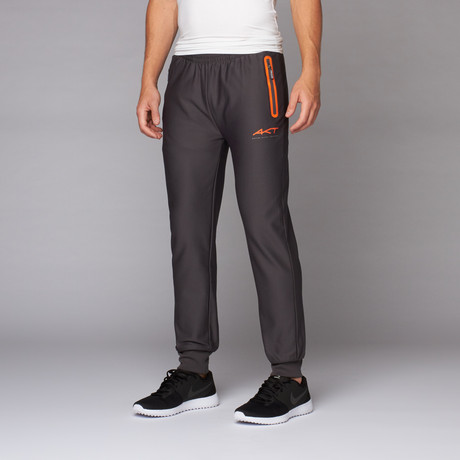 Slim Fit Brushed Pant // Dark Grey (S)