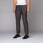 Slim Fit Brushed Pant // Dark Grey (L)