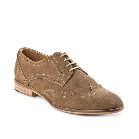 Lennox Derby // Taupe Suede (Euro: 40)