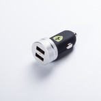 Dual USB Car Charger (Black)