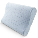 Arctic Sleep Cool-Blue Memory Foam Pillow // Contour // Single Pillow