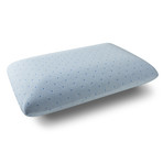 Arctic Sleep Cool-Blue Memory Foam Pillow // Contour // Single Pillow (Traditional // Single Pillow)