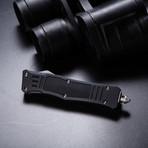 Mini Raven OTF Tactical Knife // Serrated