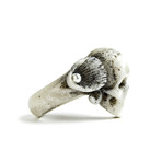 Shell Ring // White (Size 6)