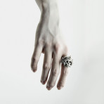 Octopus Ring // White (Size 6)
