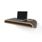 Minimal Wall Desk // Walnut (Small)